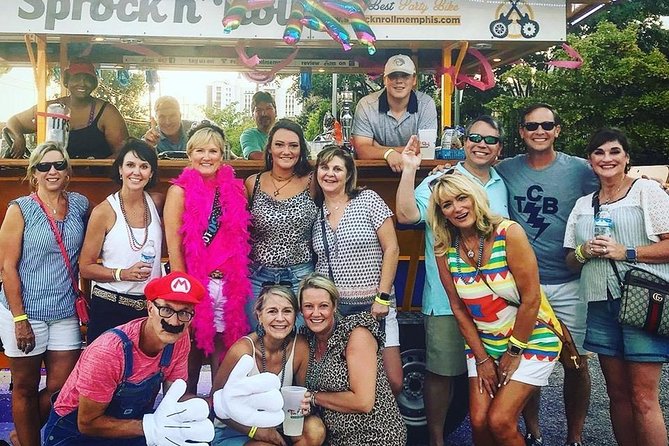 1.5 Hour Private Party Bike Ride in Downtown Memphis - Seats, pedaling, and who this is best for