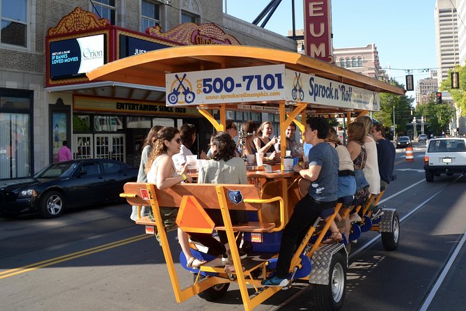 1.5 Hour Private Party Bike Ride in Downtown Memphis - Price and value: $360 per group, up to 15 people