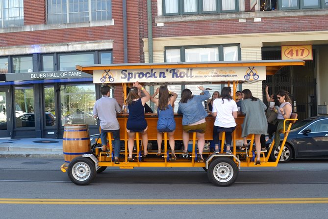 1.5-Hour Public Party Bike Ride in Downtown Memphis - Why This Party Bike Works in Downtown Memphis