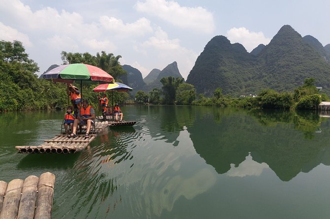 1 Day Yangshuo Countryside Cycling and Yulong bamboo boat Private Tour - The 9:00 am hotel pickup advantage in Guilin