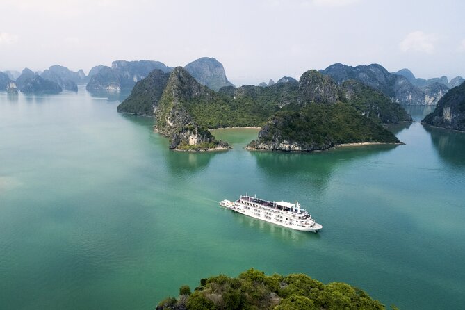 2-Day on 5-star Cruise, Lan Ha Bay | Kayak, Cycling, Live Music - Lan Ha Bay from a luxury overnight boat: the real point