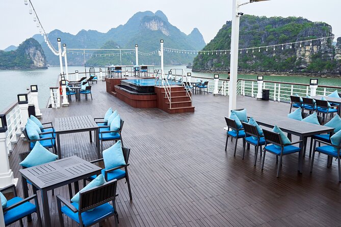 2-Day on 5-star Cruise, Lan Ha Bay | Kayak, Cycling, Live Music - Early morning Tai Chi and the sunrise rhythm on Lan Ha Bay