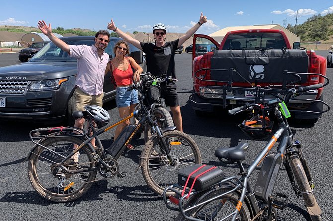 2 Hour E bike Ride at The Peavine Trail (Popular) - Meeting up at Yavapai Humane Society and getting bike-ready