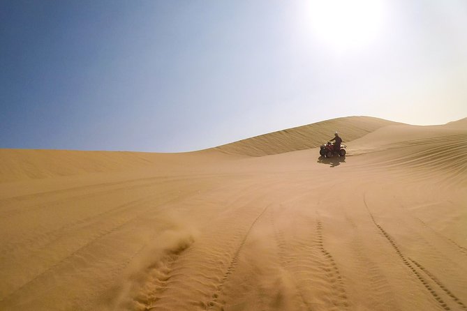 2hr COMBO - 1hr Lie-down Sandboarding and 1hr Quad Bike ride - Photo stops: getting the dune shots without losing the momentum