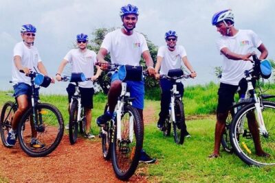 Aguada Hill Cycling Tour from Nerul - Your bikes and gear: simple, functional, and included