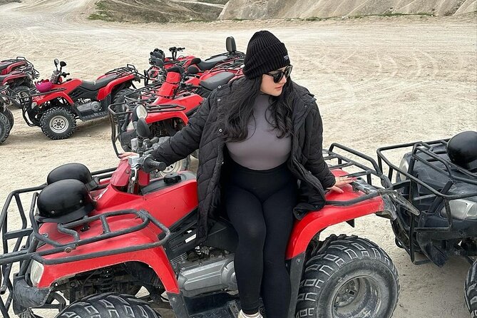 ATV Quad Bike Ride in Cappadocia at Sunset, Sunrise or Daytime - Rolling through Red and Rose Valleys: panoramic views plus the ride feel