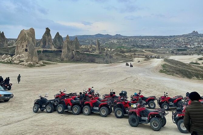 ATV Quad Bike Ride in Cappadocia at Sunset, Sunrise or Daytime - Sword Valley and the fairy chimneys: the stop that feels made for photos