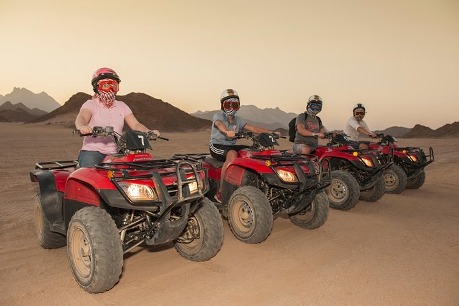 ATV Quad Bike Ride Safari and Camel Ride With Transfer - Hurghada - From Hotel to Quads: Practice Time Before You Hit the Sand