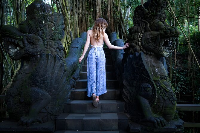 Bali Cycling and Ubud Waterfall Tour - Elephant Cave (Goa Gajah): Archaeology on a Cooler Western Edge