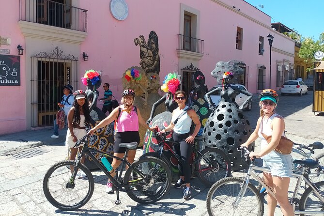 Bicycle Tour through Oaxaca learning about its Urban Art and History - How the ride feels: cobblestones, traffic, and staying comfortable