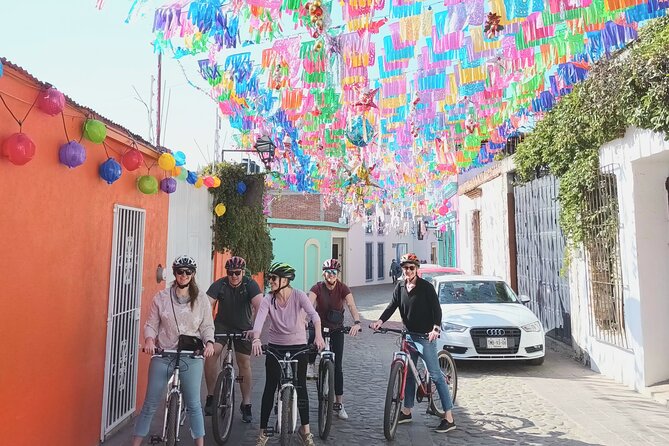 Bicycle Tour through Oaxaca learning about its Urban Art and History - Jalatlaco: murals, Day of the Dead energy, and the photo-friendly alleys