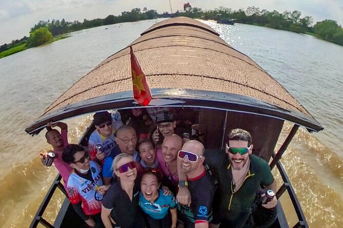 Bike And Boat Mekong Delta Cycling Tour - The dock rendezvous: switching from pedals to paddles
