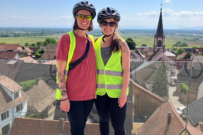 Bike ride on the Wine Route from Sélestat - Haut-Koenigsbourg castle: adding medieval weight to a bike day
