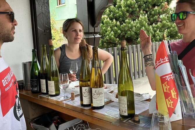 Bike ride on the Wine Route from Sélestat - Wine tasting, cheese, and sweets: how to make the stops count