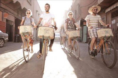Cycling Adventure in Marrakech - The Big Landmark Stops: Koutoubia, Kasbah, and Agdal Gardens
