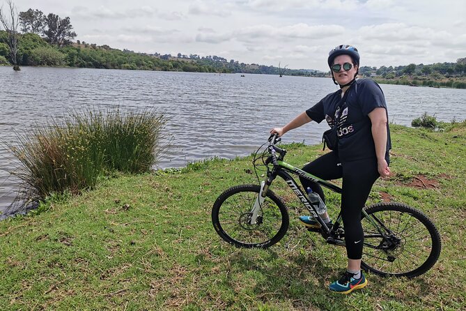 Cycling The Cradle of Humankind in Game Reserve - Stops Along the Dam and a Simple Post-Ride Meal