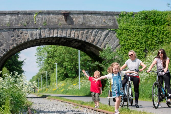 Cycling Westport & the Great Western green way. Mayo. Self-guided - Mulranny / Mallaranny: beach-town mood and Croagh Patrick across the water