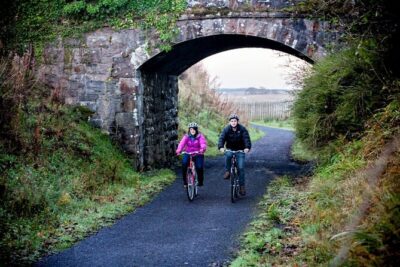 Cycling Westport & the Great Western green way. Mayo. Self-guided - Westport start at Cahernamart: get rolling in the right frame of mind