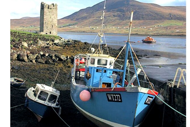 Cycling Westport & the Great Western green way. Mayo. Self-guided - Clew Bay segment: the longest stretch and the best time to watch the islands