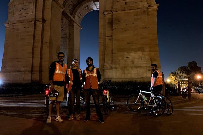 Delhi Starry Night Cycling Tour - India Gate at Night: Free Views and Easy Photo Stops