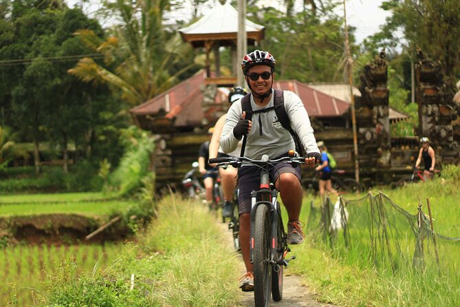 Downhill Cycling Ubud with Volcano, Rice Terrace and Educational - Key highlights at a glance