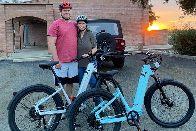 E-Bike Rental in Tucson - Getting set up at Ride Tucson on E Grant Rd