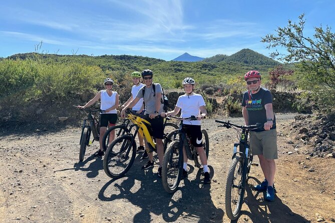 E-bike Ride at Chinyero Natural Reserve - on premium bikes - Canary Island Pine Forest: Where the Grade and Texture Change