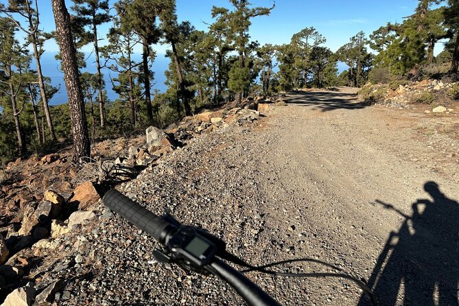 E-bike Ride at Chinyero Natural Reserve - on premium bikes - Stop 2: Arenas Negras and the Big-View Stretch