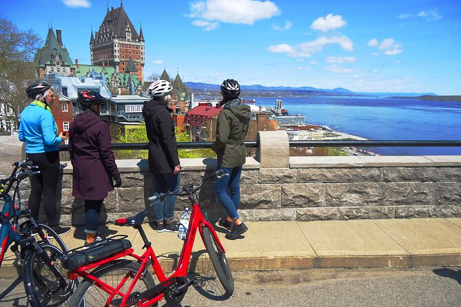 Full-Day Electric Bike Rental in Québec City with Itineraries - Food stops and bike parking: using the lock like a pro