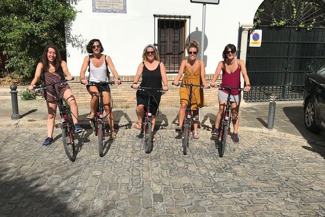 Guided Electric Bicycle Tour of Seville - Plaza de España: designed for walking, even on a bike tour