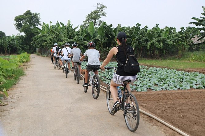 Half-Day Bicycle Tour Combine City & Countryside + Train Street - What’s actually included: bike, helmet, entrances, and egg coffee