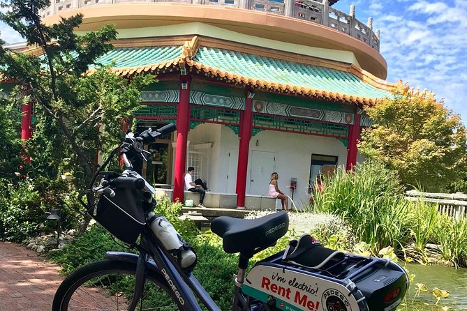 Half-Day Self-Guided Tour E-Bike Rental in Norfolk - Old Dominion University and the Lafayette River feel: a calmer campus arc