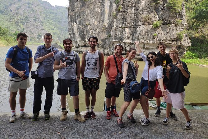 Hoa Lu - Tam Coc - Mua Cave 1 Day with Cycling, Hiking, Lunch - Tam Coc bamboo boat (nearly 2 hours) and Bich Dong timing