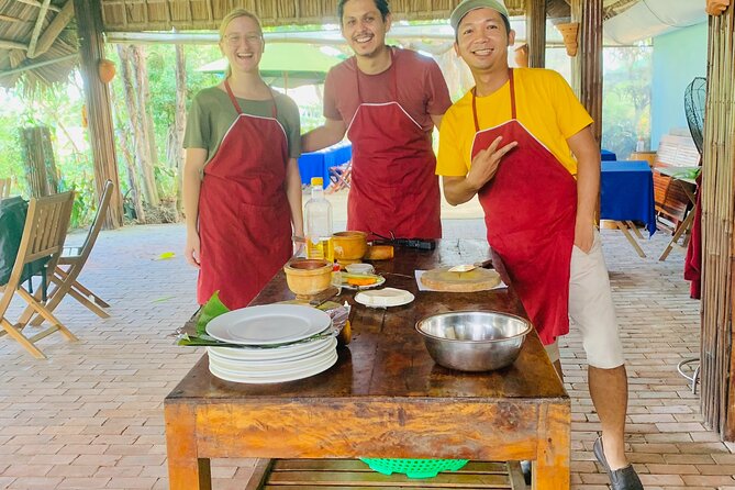 Hoi An bicycle tour to beautiful countryside - Seeing local production: rice noodles, rice wine, and more