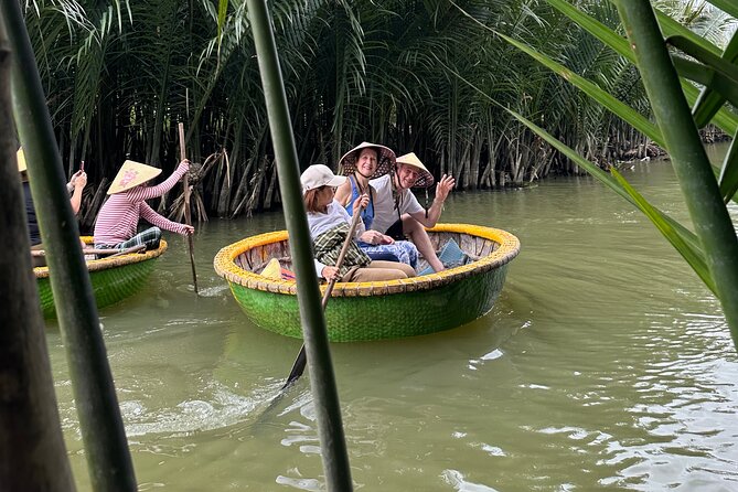 Hoi An countryside cycling Tour,Basket Boat-organic farming-lunch - Buffalo riding: fun photos with real context