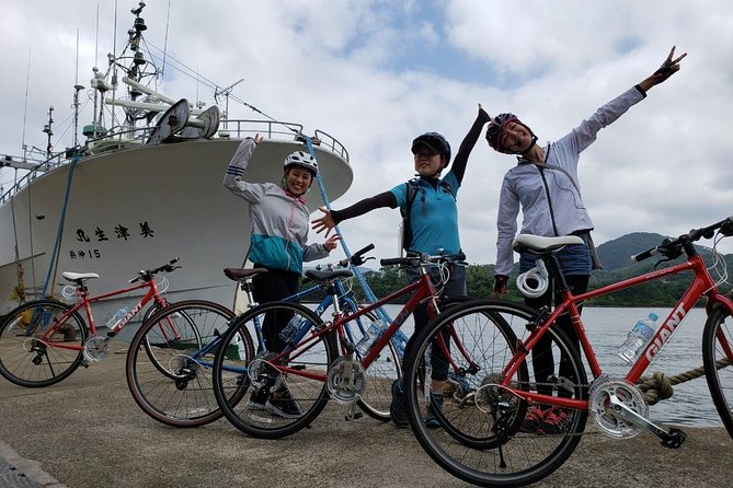 Kinosaki Onsen Cycling Tour Kinosaki & Riverside Experience - San-in Coast Geopark and topography: learning without turning it into a lecture