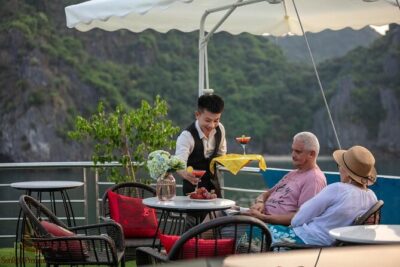 Lan Ha Bay 2D/1N Boutique Boat: kayaking, cycling, swimming at pristine places - Kayaking, swimming, and the three peach beaches