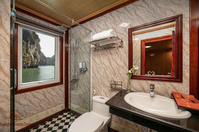 Lan Ha Bay 2D/1N Boutique Boat: kayaking, cycling, swimming at pristine places - Boat comfort on a small, clean ship