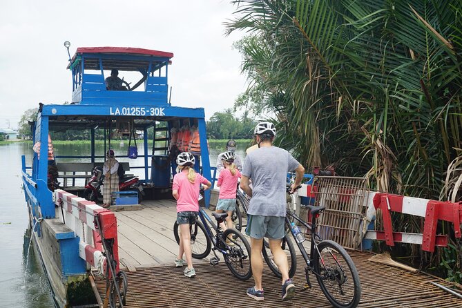 Mekong Delta 2 days 1 nights Cycling Trip - Ferry to the estuary, then 10 km of muddy beach riding