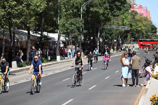Mexico City Bike Rental - Angel of Independence Area - Entering Mexico City by bike: why this area works