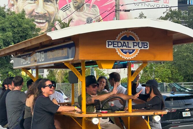 Miami Pedal Pub: Arts District Party Bike Pub Crawl - What guides do that matters: keeping the party on track