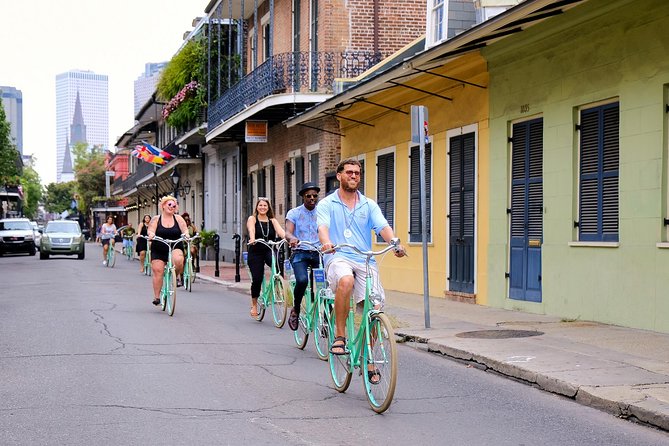 New Orleans Heart of the City Bicycle Tour - Meeting at 626 N Rampart St and getting set up fast
