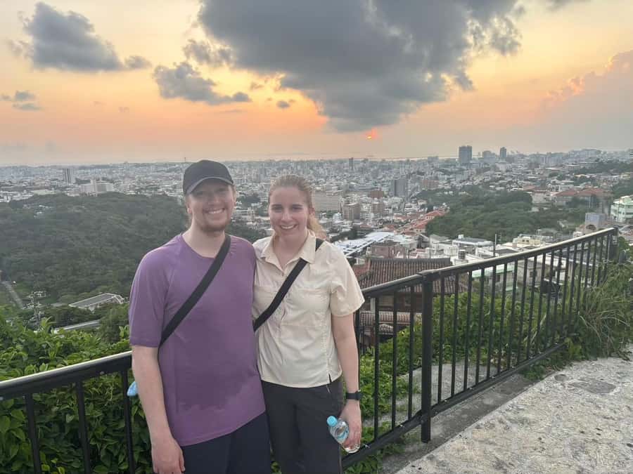 Okinawa: Afternoon Cycling Tour with Local Guide - The hilltop viewpoint break: afternoon city views over Naha