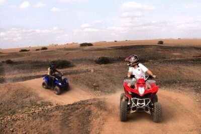Quad bike ride palm grove Desert of Marrakech mountain bike - The Ride Plan: Pickup, Safety Briefing, Palm Groves, and a Berber Tea Stop