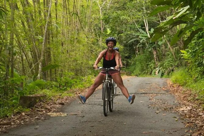 Rainforest Cycling Adventure in St. Lucia - Getting to Treetop Adventure Park from Rodney Bay