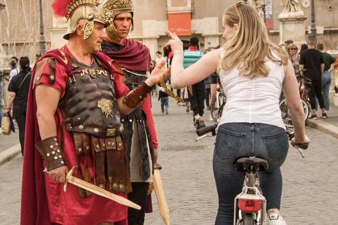 Rome : E-Bike on the Tiber, Family Tour (95% Cycle Path) - Stop 1: the public bike path stretches from Torrino to Labaro