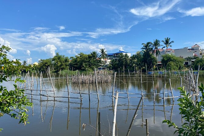 Rural Hoi An Cycling, Cooking Class at Organic Farm - Thanh Dong organic farm cooking: coconut basket boat time and real hands-on food prep