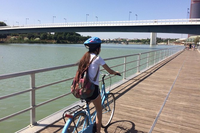 Seville Bike Tour with Full Day Bike Rental - La Macarena and La Alameda de Hércules: the ride transitions from monuments to neighborhood life