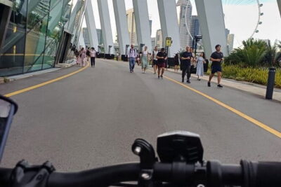 Singapore Beach City Cycling Tour - Starting at Changi Terminal 2: your kit and first stretch