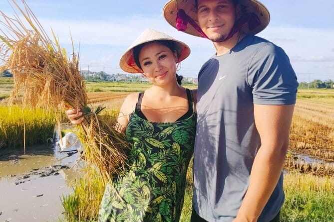 Small Group Bicycle Tour with Farming and Fishing Experience - Ploughing and planting: hands-on rice work with local farmers